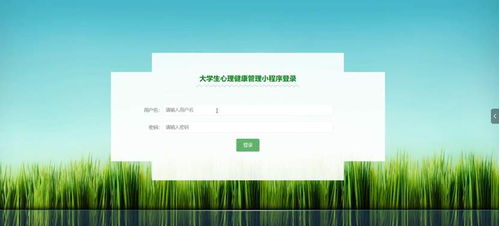 基于Java的大学生心理健康管理小程序设计与实现